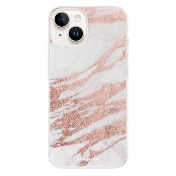 Odolné silikonové pouzdro iSaprio - RoseGold 10 - iPhone 15 Plus