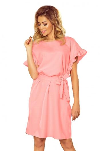 Dámské šaty 229-1 NUMOCO růžové XL