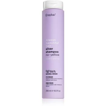 Erayba Silver No-Yellow tónovací šampon pro blond a melírované vlasy 250 ml