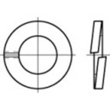 Pérové podložky vnitřní Ø: 2.6 mm DIN 127 pružinová ocel 100 ks TOOLCRAFT 105624