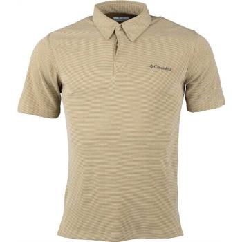 Columbia SUN RIDGE POLO Pánské polo triko, béžová, velikost XXL