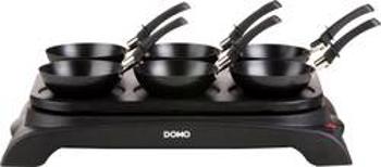 Wok DOMO DO8710W, 6 pánví, černá