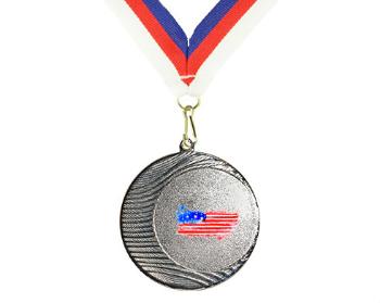Medaile USA water flag