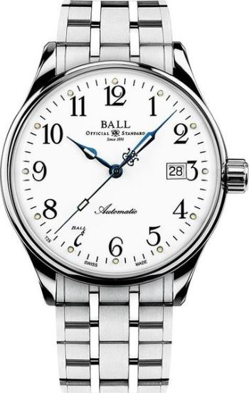 Ball Trainmaster Standard Time 135 Anniversary Limited Edition NM3288D-SJ-WH