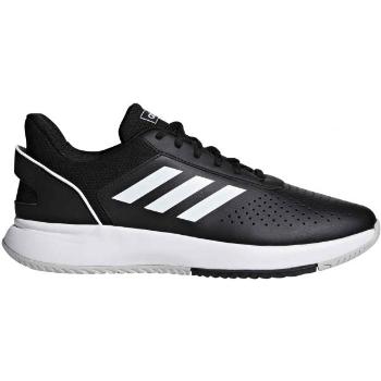 adidas COURTSMASH Pánská tenisová obuv, černá, velikost 46 2/3