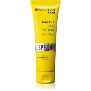 Revolution Skincare Sun Protect Mattify ochranný matující krém na obličej SPF 50 50 ml