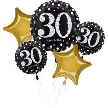 Amscan Kytice balónů - 30. narozeniny