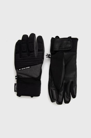 Lyžařské rukavice 4F šedá barva