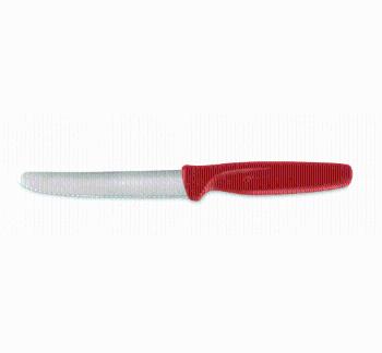 Nůž na zeleninu Create Wüsthof zoubkovaný červený 10 cm