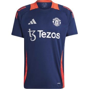 adidas MANCHESTER UNITED FC TRAINING JERSEY Pánský fotbalový dres, tmavě modrá, velikost