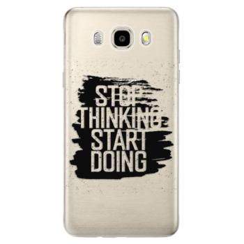 Odolné silikonové pouzdro iSaprio - Start Doing - black - Samsung Galaxy J5 2016