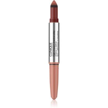 Clinique High Impact Shadow Play™ Shadow & Definer oční stíny v tužce duo odstín Strawberry + Chocolate 1,9 g