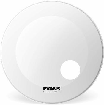 Evans BD22RGCW EQ3 Coated White 22" Bílá Rezonanční blána na buben