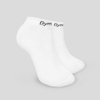 Ponožky Ankle Socks 3Pack White L/XL - GymBeam