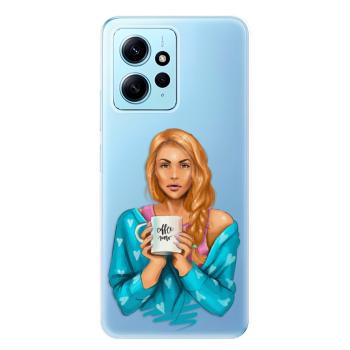 Odolné silikonové pouzdro iSaprio - Coffe Now - Redhead - Xiaomi Redmi Note 12 5G