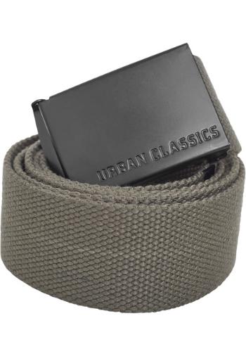 Urban Classics Canvas Belts olive/black - UNI