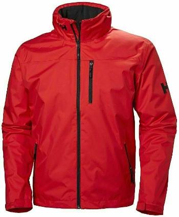 Helly Hansen Men's Crew Hooded Midlayer Bunda Red S