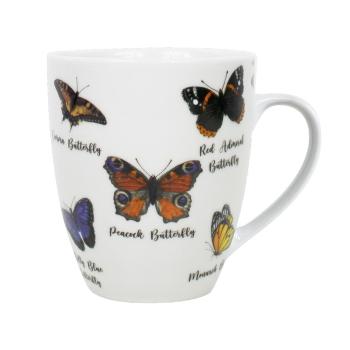Porcelánový hrnek motýlci - 11,5*8,5*10cm SCBBVL