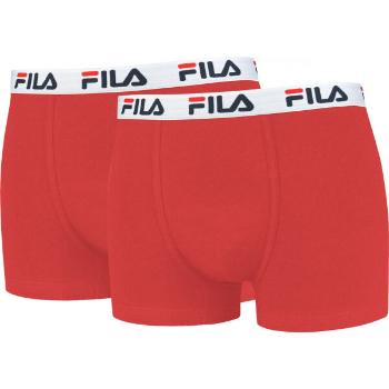 Fila MAN BOXERS 2 PACK Pánské boxerky, červená, velikost M