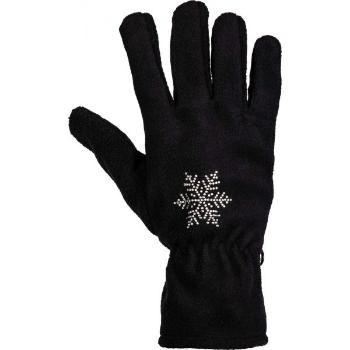 Willard MIJAKOSA Dámské fleecové rukavice, černá, velikost M/L