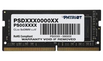 SO-DIMM 8GB DDR4-3200MHz Patriot CL22 SR, PSD48G320081S