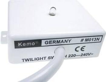 Soumrakový spínač Kemo M013N, 40 mA, 69 x 59 x 23 mm, 220 - 240 V/AC (modu)