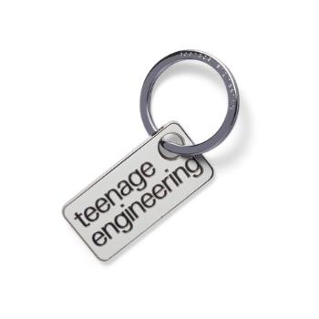 Teenage Engineering TE logo keychain