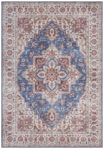 Nouristan - Hanse Home koberce  80x200 cm Kusový koberec Asmar 104001 Jeans/Blue - 80x200 cm Vícebarevná