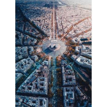 Ravensburger puzzle Paříž z výšky 1000 dílků