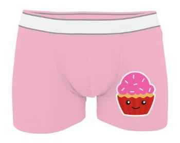 Pánské boxerky Contrast Kawaii cupcake