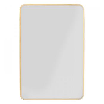 Zrcadlo Jetset Square 94×64 cm – zlaté