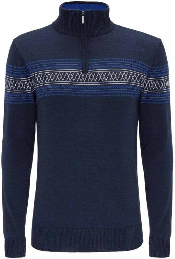 We Norwegians Signature ZipUp Men Navy Blue XL Svetr