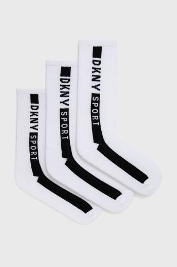 Ponožky Dkny pánské, bílá barva