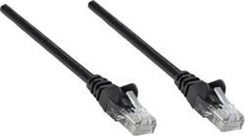 Síťový kabel RJ45 Intellinet 338387, CAT 5e, U/UTP, 1.50 m, černá