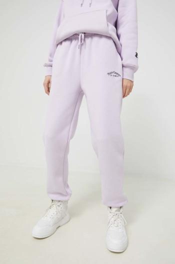 Tepláky Juicy Couture Wendy dámské, fialová barva, s aplikací