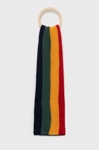 Dětský šátek z vlněné směsi United Colors of Benetton vzorovaný