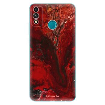 Odolné silikonové pouzdro iSaprio - RedMarble 17 - Honor 9X Lite