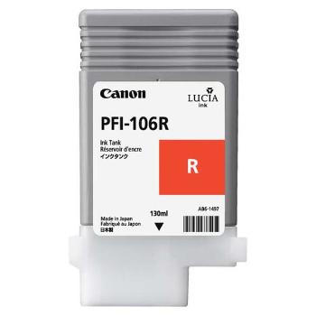 CANON PFI-106 R - originální cartridge, červená, 130ml