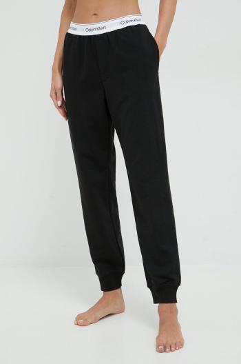 Kalhoty Calvin Klein Underwear dámské, černá barva