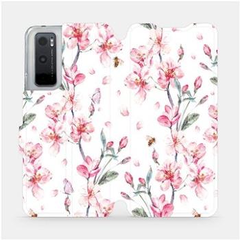 Flipové pouzdro na mobil Vivo Y70 - M124S Růžové květy (5903516596027)