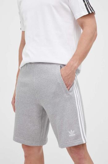 Bavlněné šortky adidas Originals šedá barva, IA6354-grey