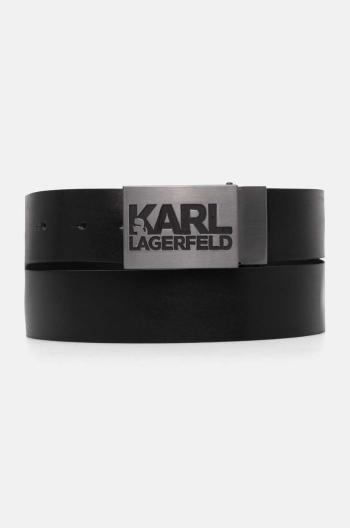 Pásek Karl Lagerfeld pánský, černá barva, 544437.815300