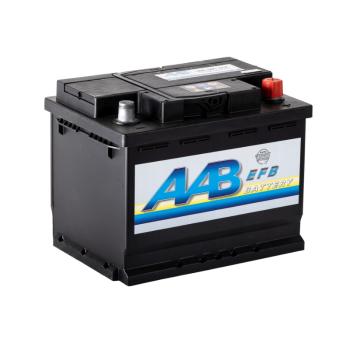 Autobaterie AAB EFB 60Ah, 12V, 640A