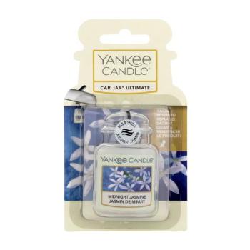 Yankee Candle Midnight Jasmine Car Jar 1 ks vůně do auta unisex