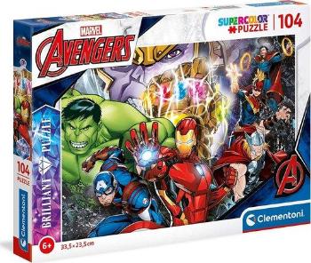 CLEMENTONI Briliant puzzle Marvel: Avengers 104 dílků