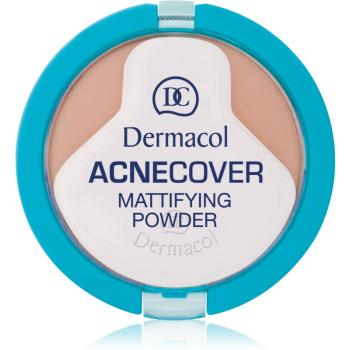 Dermacol Acne Cover kompaktní pudr pro problematickou pleť, akné odstín Shell 11 g
