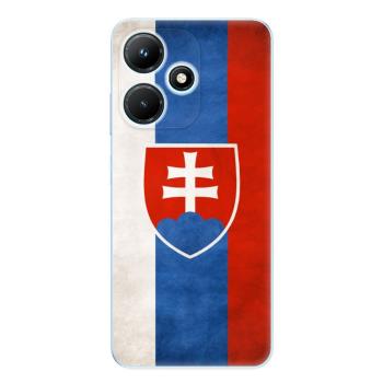 Odolné silikonové pouzdro iSaprio - Slovakia Flag - Infinix Hot 30i