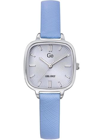 Dámské hodinky s modrým koženým páskem Girl Only
