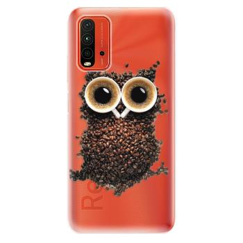 Odolné silikonové pouzdro iSaprio - Owl And Coffee - Xiaomi Redmi 9T