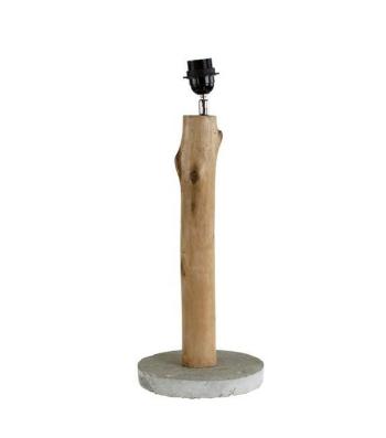 Dřevěná základna ke stolní lampě Eukalyptus - Ø18*30cm / E27 AALVEC30